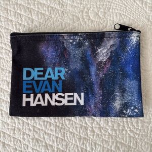 Rare Dear Evan Hansen the Musical Broadway Small Bag Pouch Pencil Case